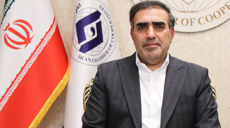 بهمن عبداللهی رئیس اتاق تعاون تعاونی