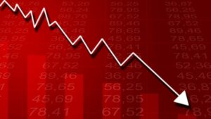 بازار سهام، شاخص منفی بورس