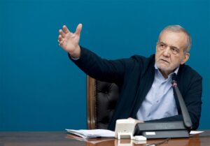 مسعود پزشکیان بورس