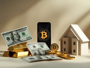 بازار، دلار، بیت کوین