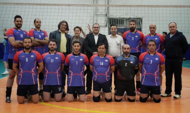 کسب رتبه دوم تیم شرکت نفت بهران در مسابقات والیبال کارگری