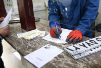 ازدحام مراکز تعویض پلاک خودرو پس از مصوبه بنزینی